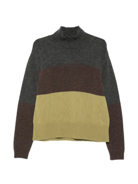Namacheko colour-block high-neck sweater