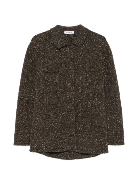 ELY ELY Candice bouclé-knit cardigan