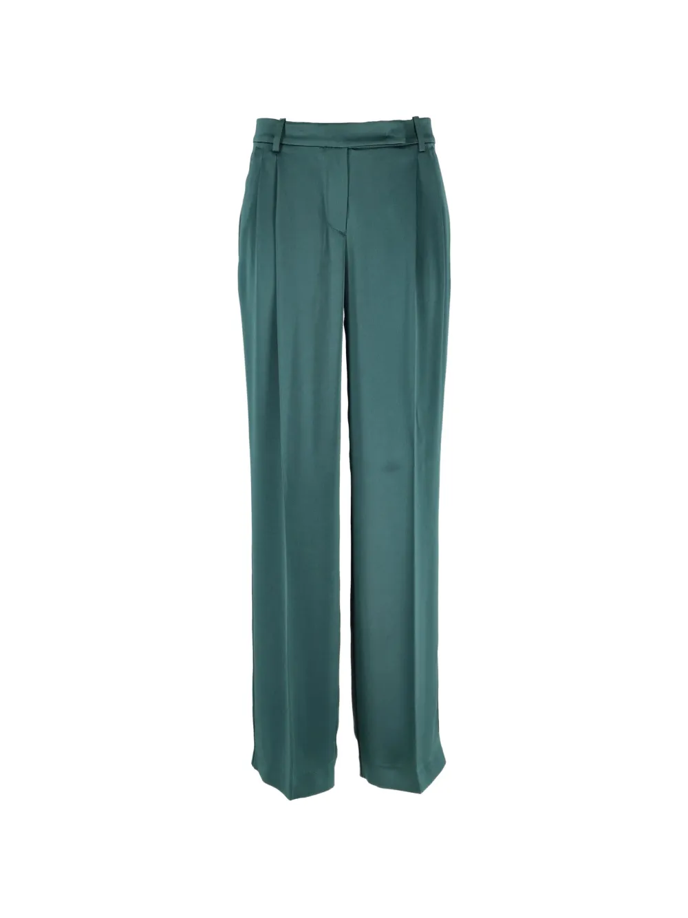 PINKO straight-leg pleated trousers Groen