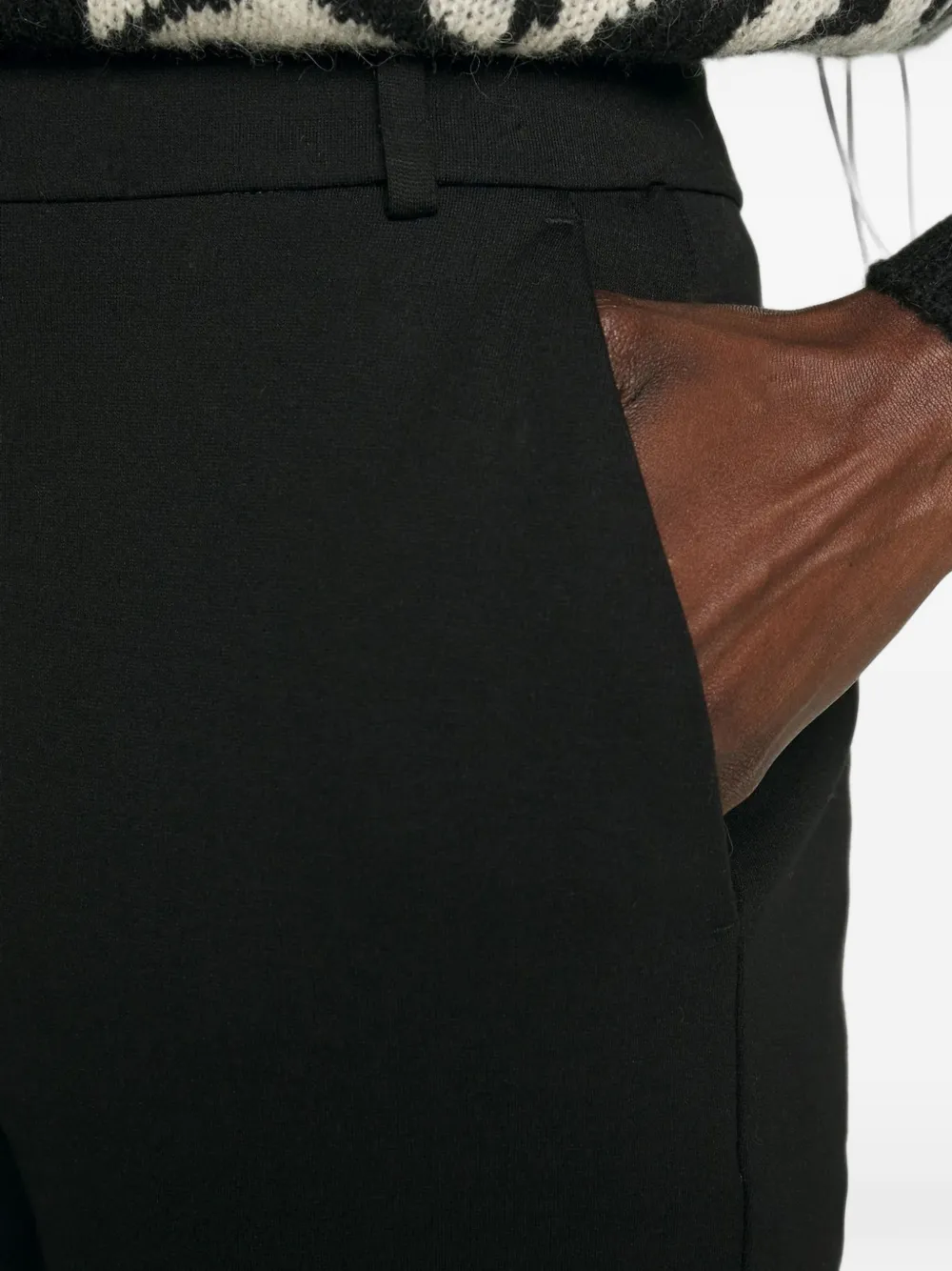 PINKO straight-leg trousers Zwart