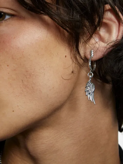 Emanuele Bicocchi Ala wing-pendant hoop earring