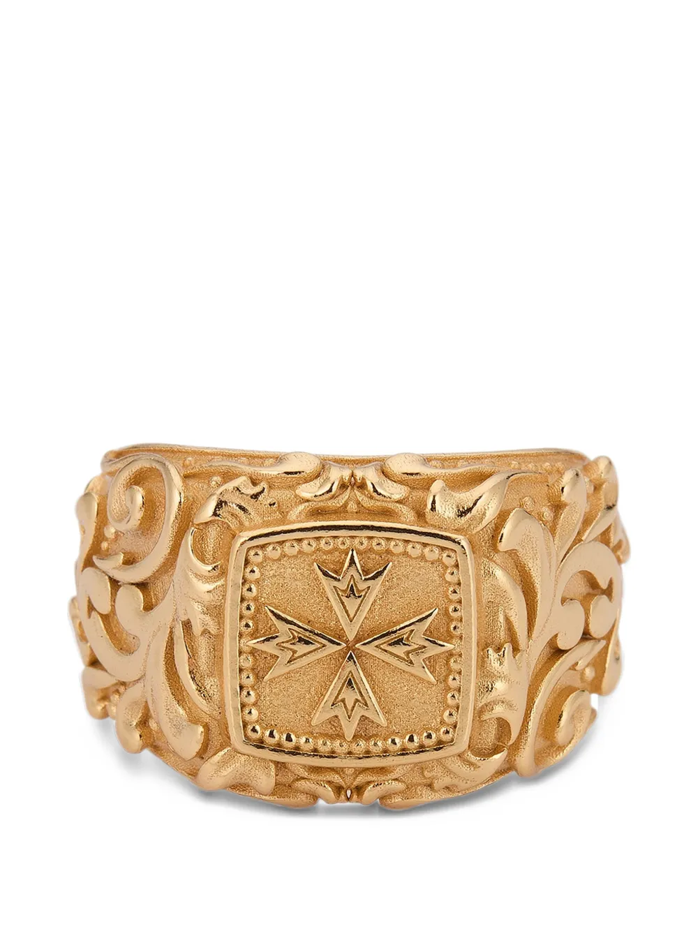 Emanuele Bicocchi arabesque chevalier ring - Oro
