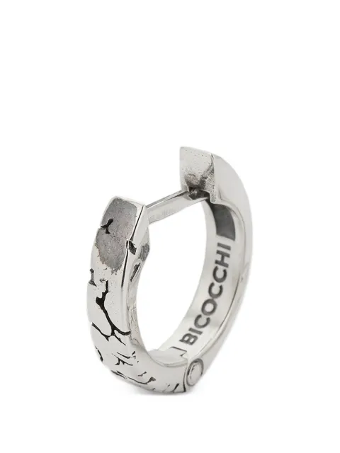Emanuele Bicocchi cracked huggie earring