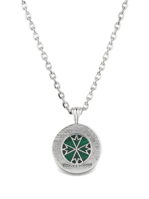Emanuele Bicocchi Pyramid Amulet malachite necklace