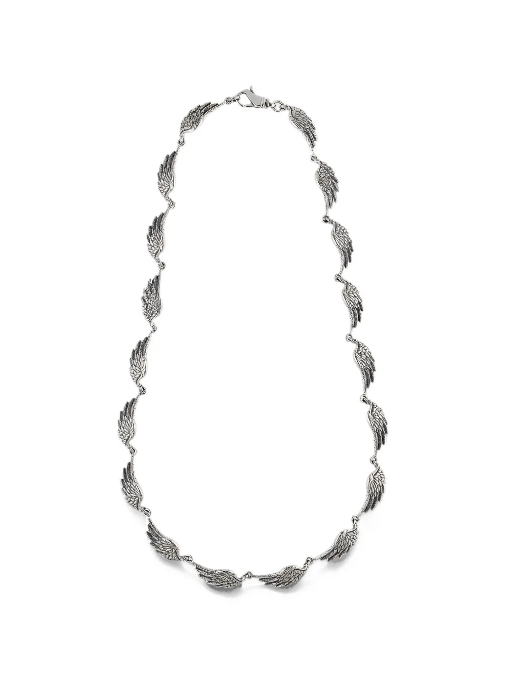Emanuele Bicocchi Multi-Ala wing-link necklace - Argento