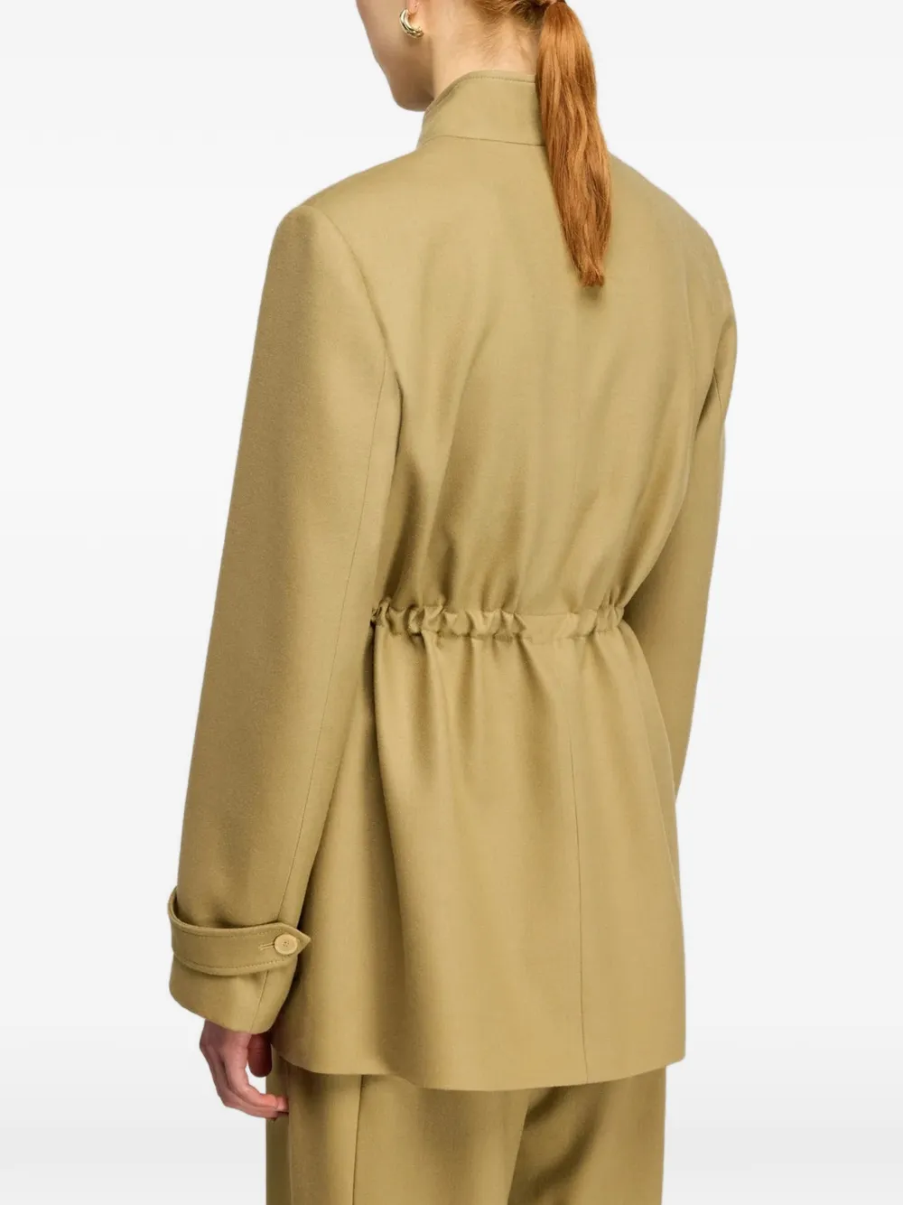 Semicouture Tracie military jacket Beige