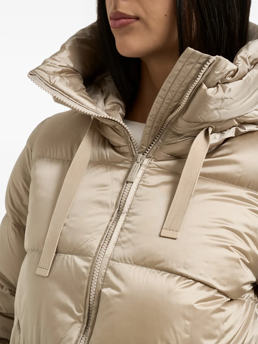 bomboogie Geneva hooded padded coat Goud