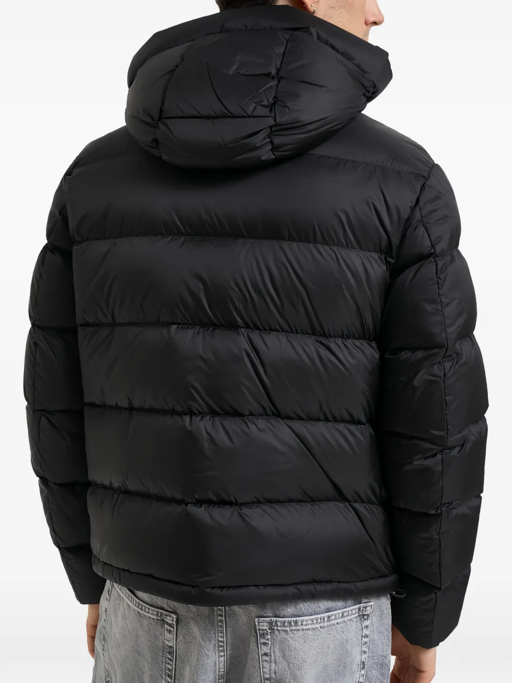 Blauer Clipper padded jacket Zwart