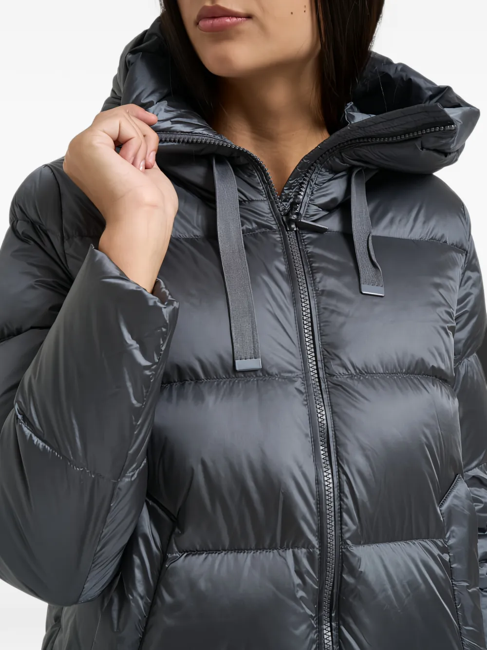 bomboogie Geneva hooded coat Grijs