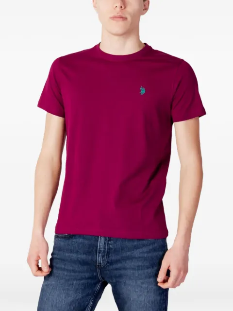 U.S. POLO ASSN. logo-embroidered T-shirt