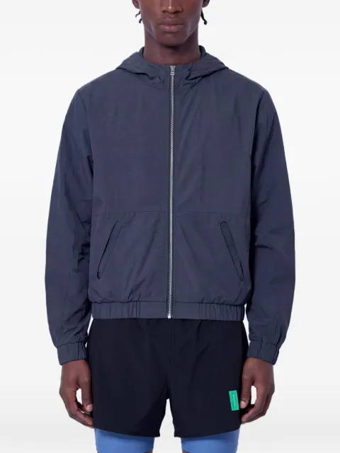 District Vision Taslan hooded elasticated-hem jacket