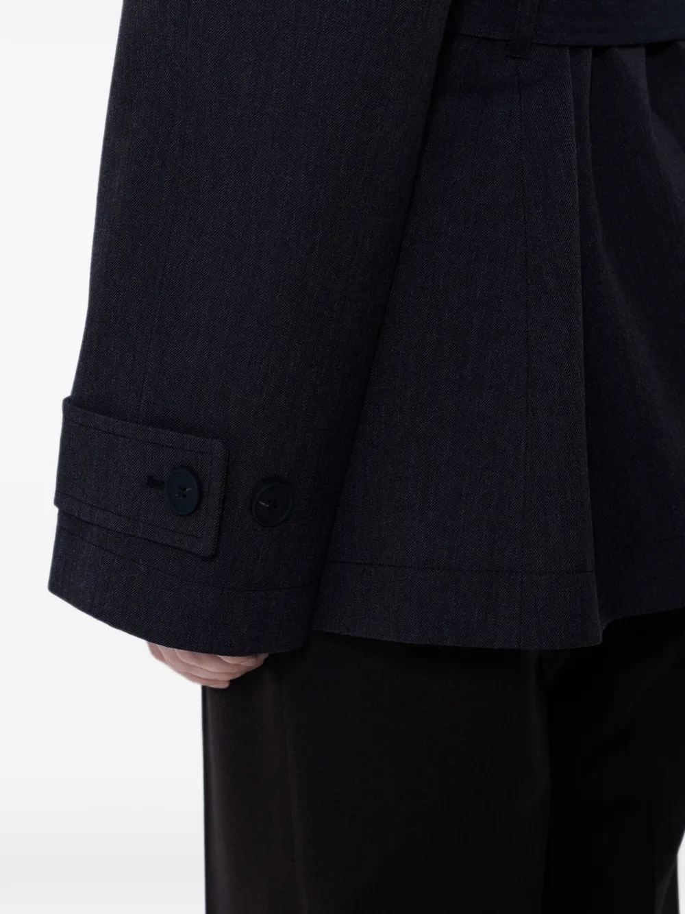 Studio Nicholson Lurie belted jacket Grijs