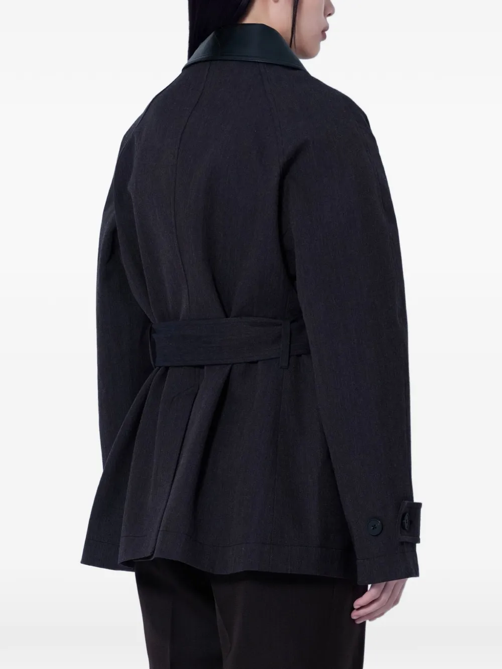Studio Nicholson Lurie belted jacket Grijs