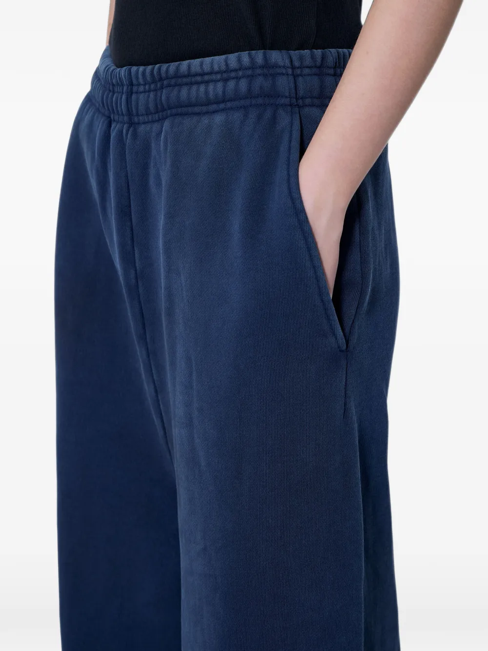 ENTIRE STUDIOS elasticated wide-leg track pants Blauw