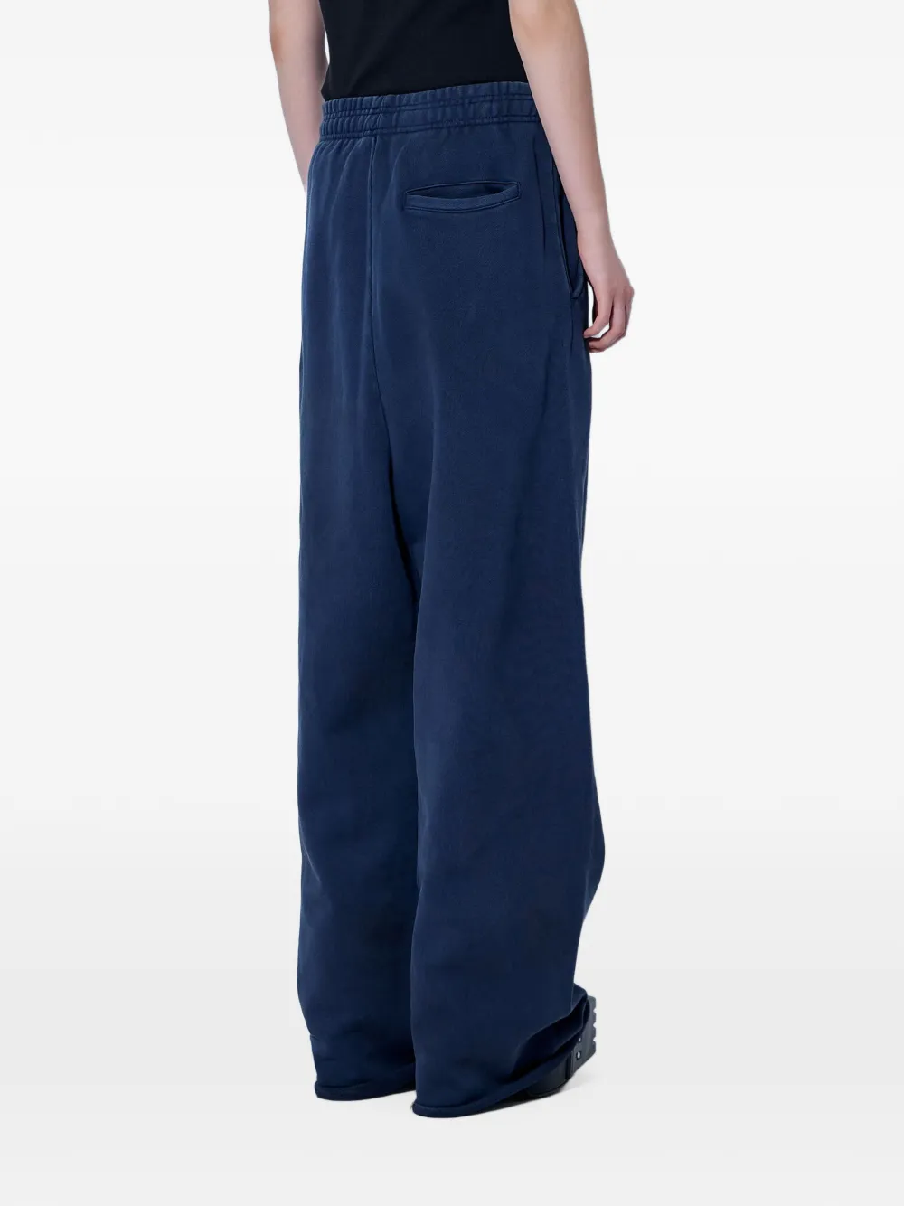 ENTIRE STUDIOS elasticated wide-leg track pants Blauw
