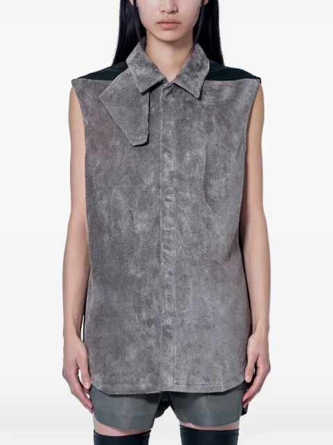 Rick Owens throat latch sl shirt