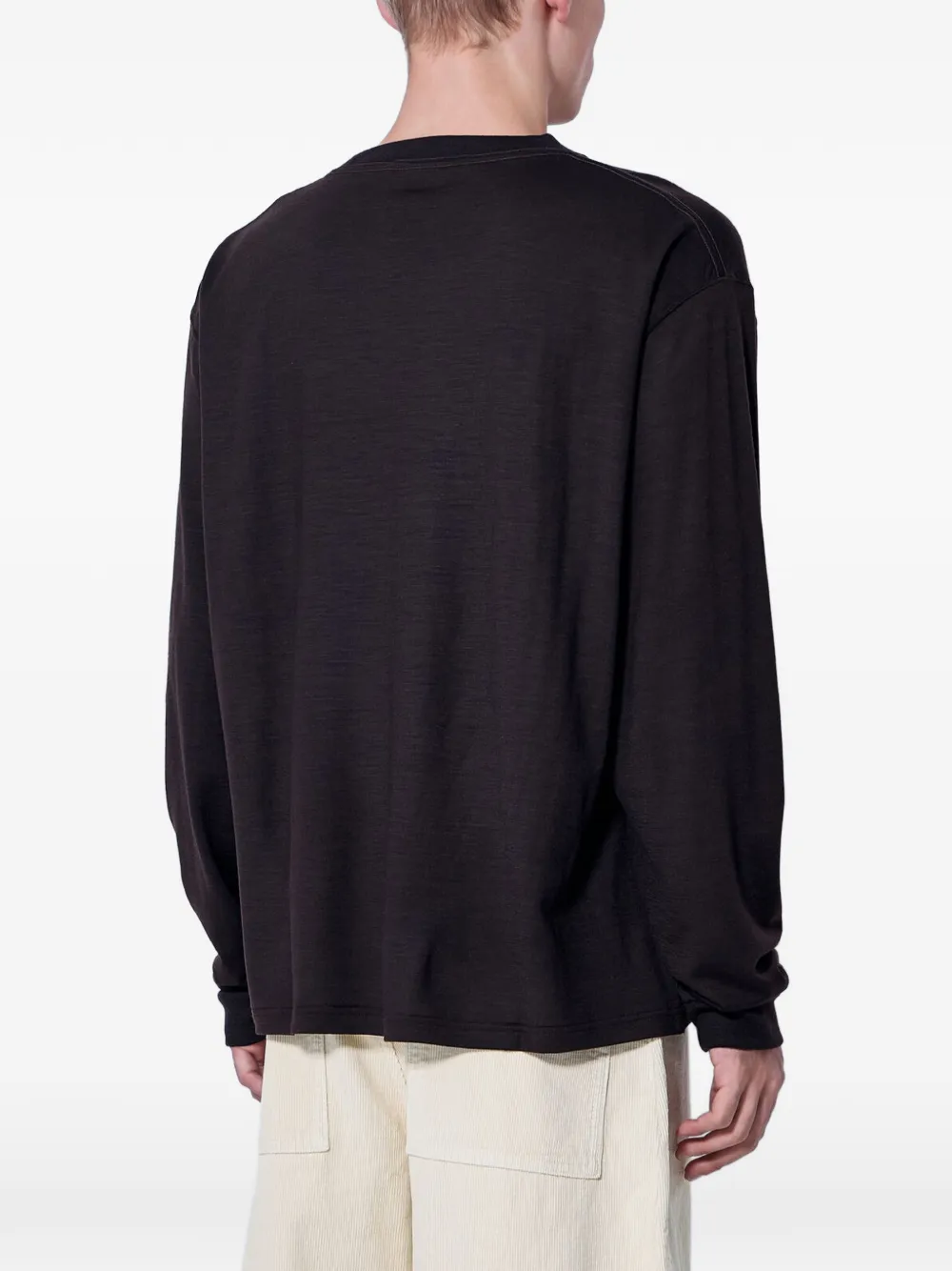 Studio Nicholson Pinhas long-sleeve T-shirt Bruin