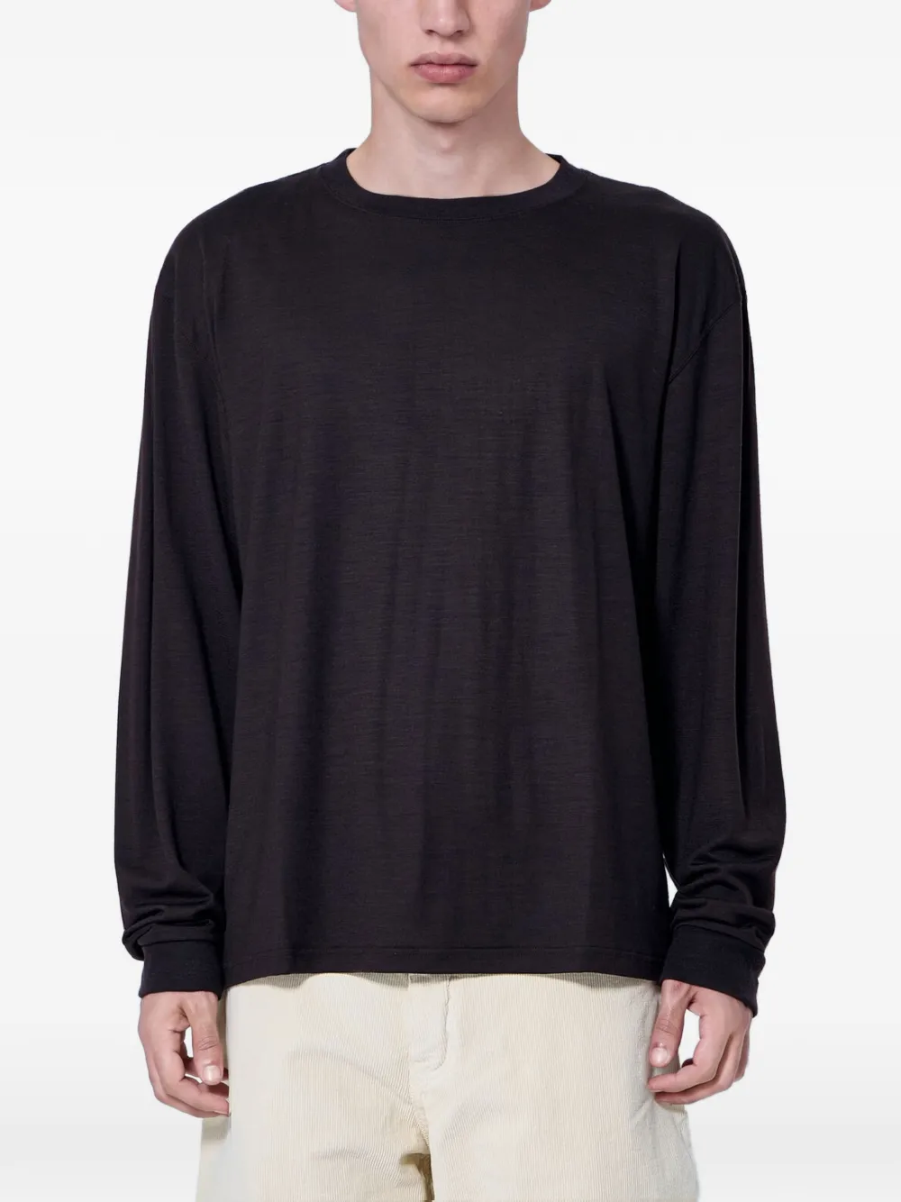 Studio Nicholson Pinhas long-sleeve T-shirt Bruin