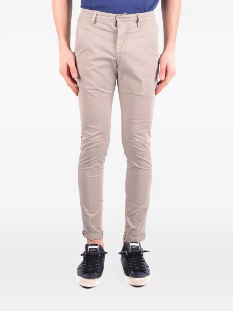 DONDUP slim-fit cotton trousers