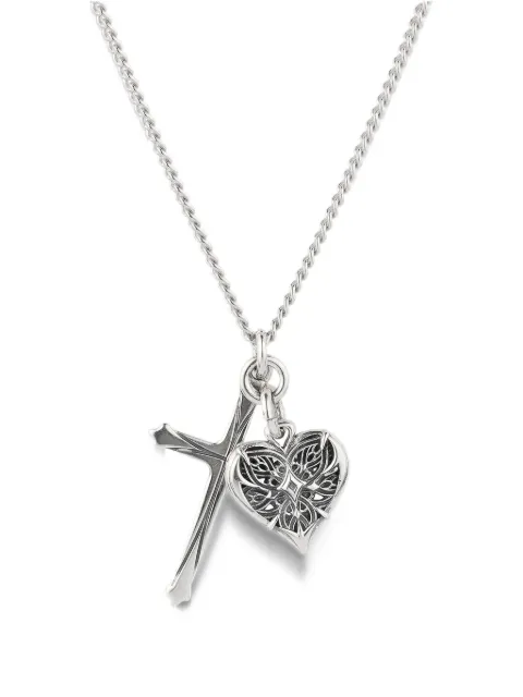 Emanuele Bicocchi Notre-Heart cross necklace