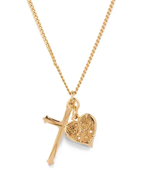 Emanuele Bicocchi Notre-Heart cross necklace