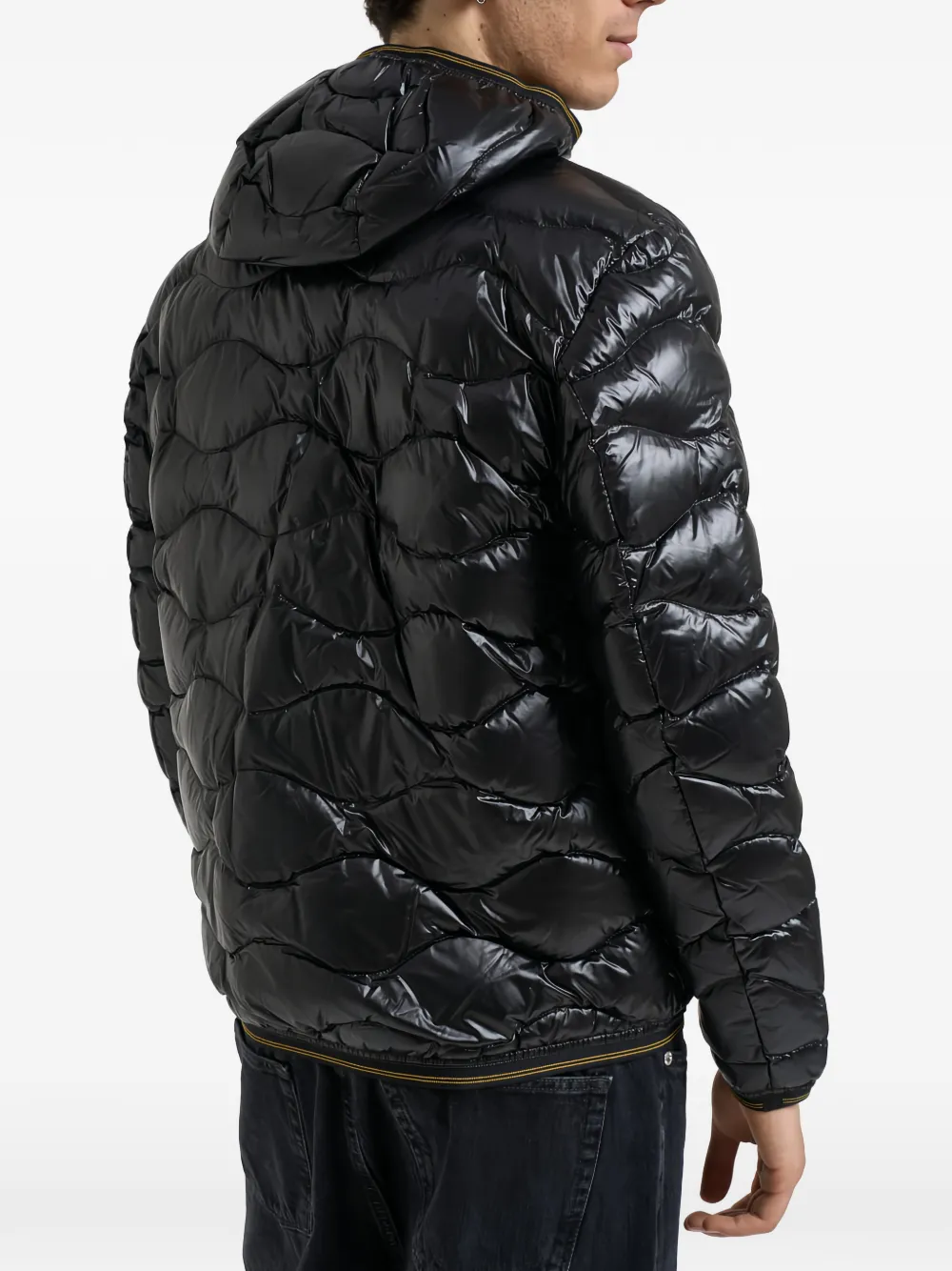 Blauer Wave hooded jacket Zwart
