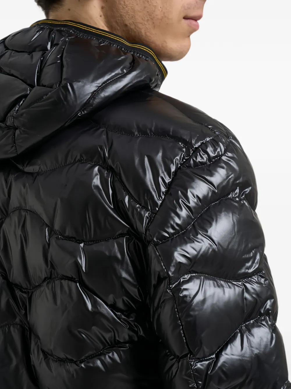Blauer Wave hooded jacket Zwart