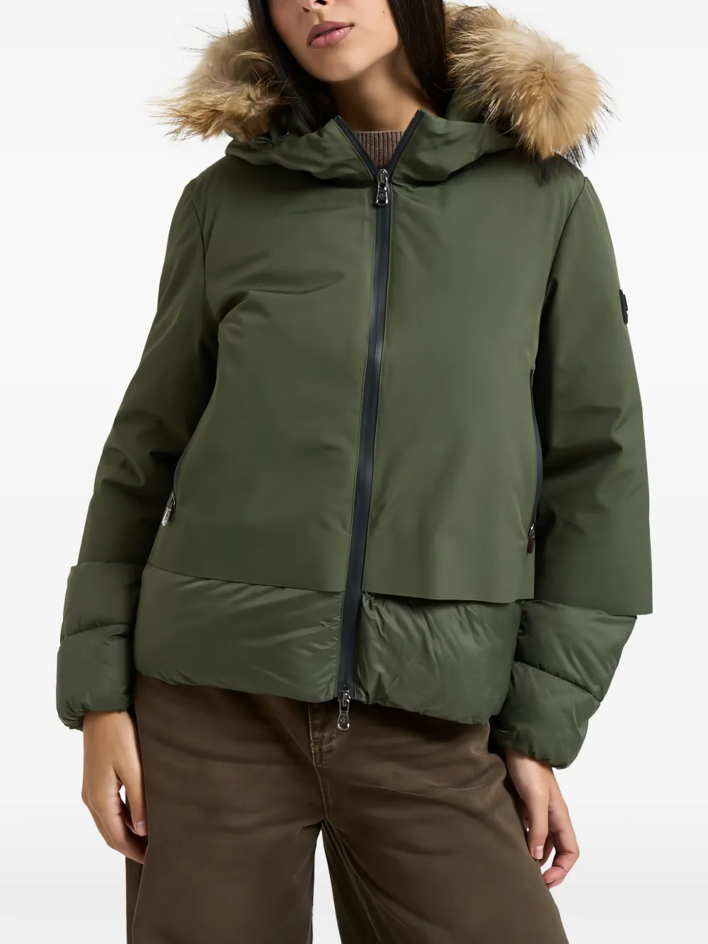 Canadian Noralee puffer jacket Groen