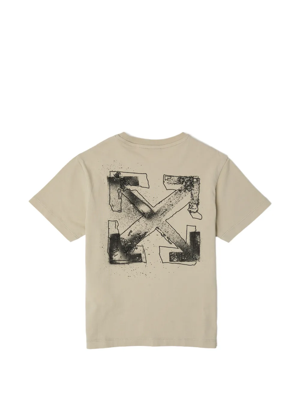 Off-White Kids Arrows-print T-shirt Grijs