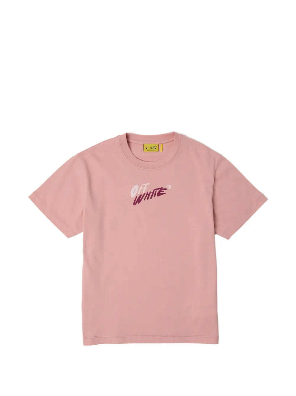 Off-White Kids Arrow Writings T-shirt - Rosa