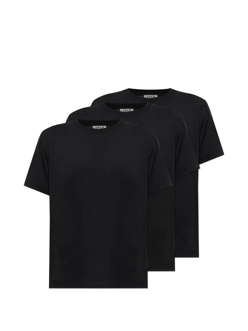 CDLP short-sleeve T-shirt (pack of three) - Nero