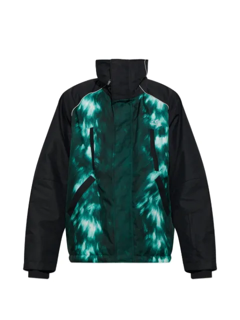 Balenciaga padded tie-dye ski jacket