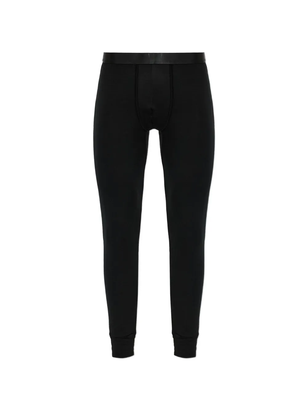 CDLP elasticated-waistband thermal leggings - Nero