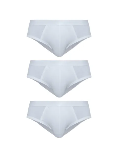 CDLP logo-waistband briefs (set of three)