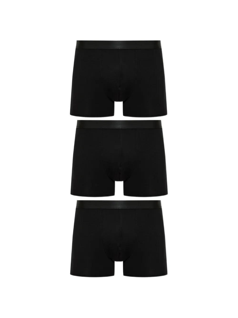 CDLP logo-waistband boxers (set of three) - Nero