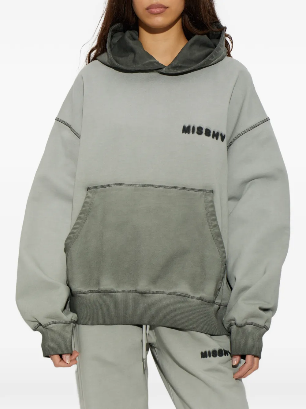 MISBHV Community oversized hoodie Grijs
