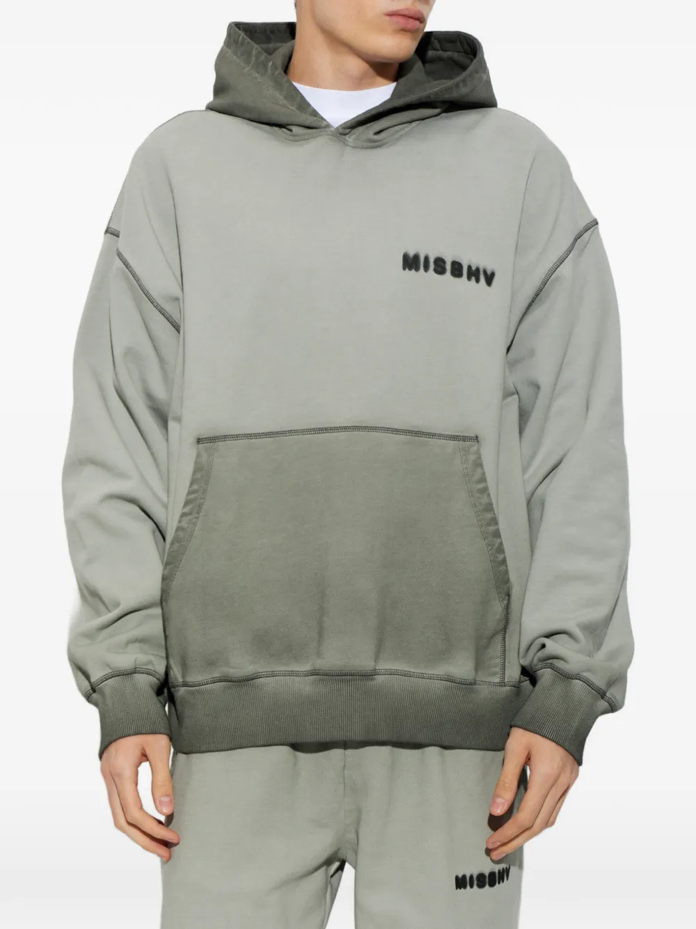 MISBHV Community oversized hoodie Grijs