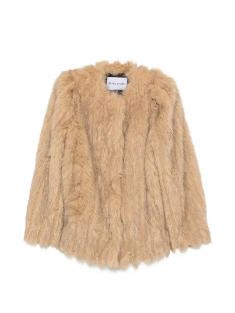 STAND STUDIO faux-fur jacket
