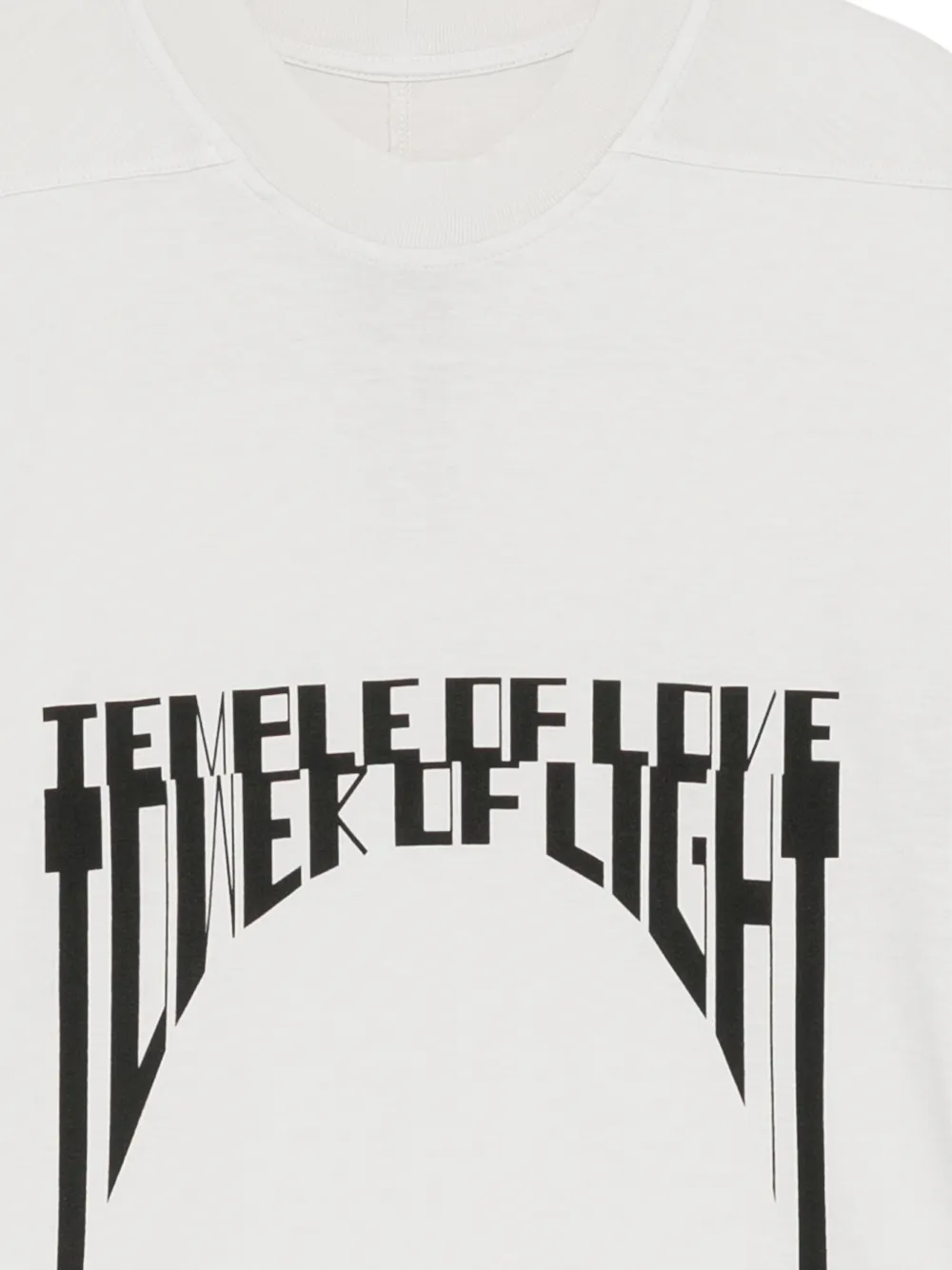 Rick Owens DRKSHDW small level tee Beige