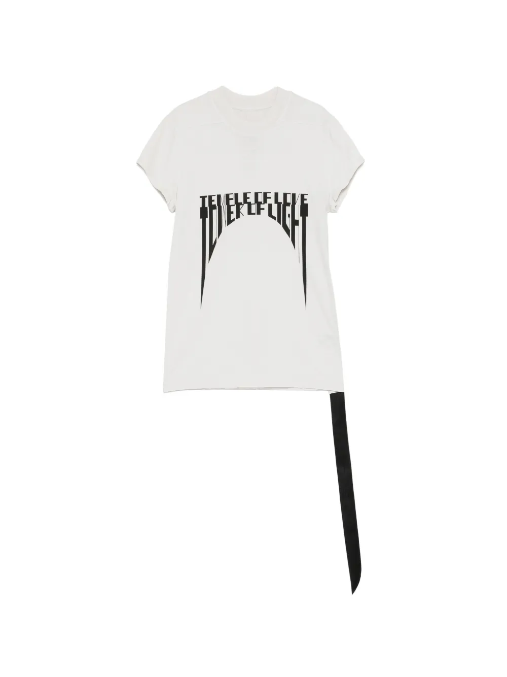 Rick Owens DRKSHDW small level tee Beige