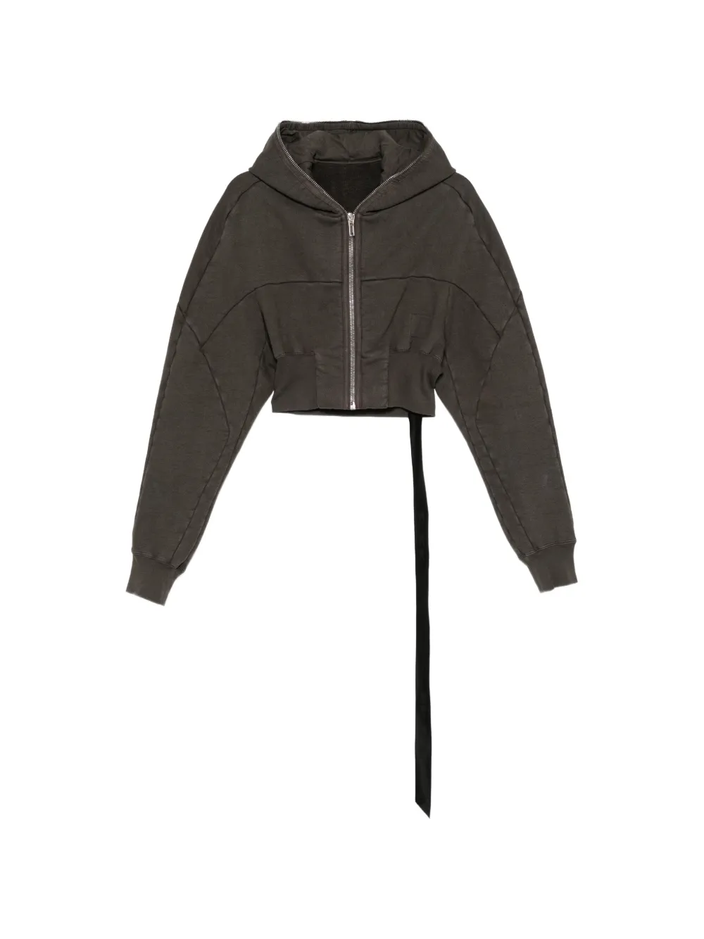 Rick Owens DRKSHDW collage gimp hoodie Bruin