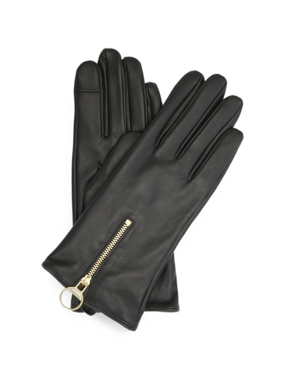 Barbour Arlene leather gloves - Schwarz
