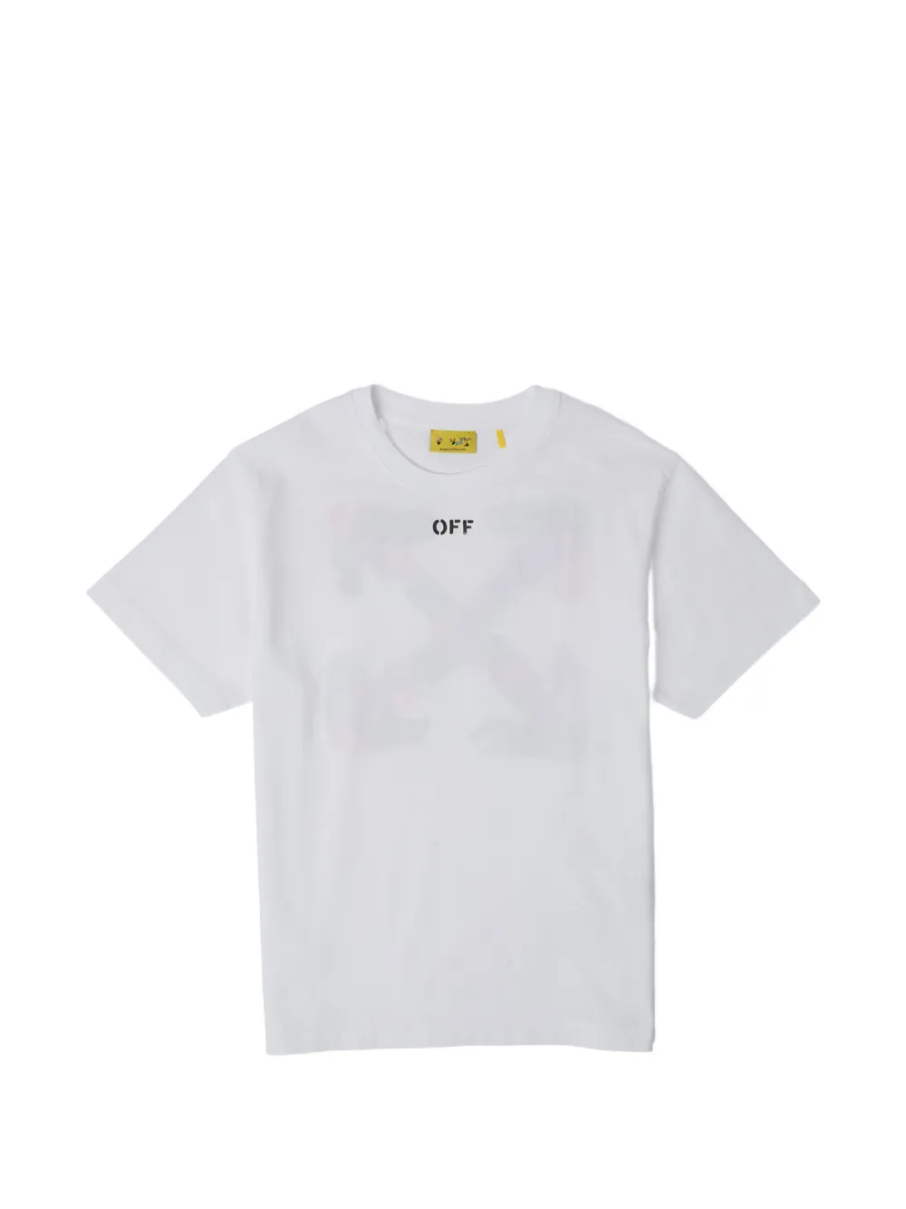 Off-White Kids Arrow Acrylic T-shirt - Bianco