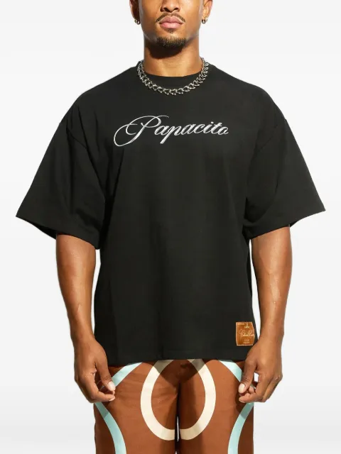 GARCIAS Papacito logo-patch T-shirt