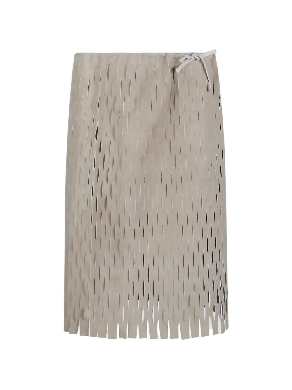 OUR LEGACY Cut skirt - Neutrals