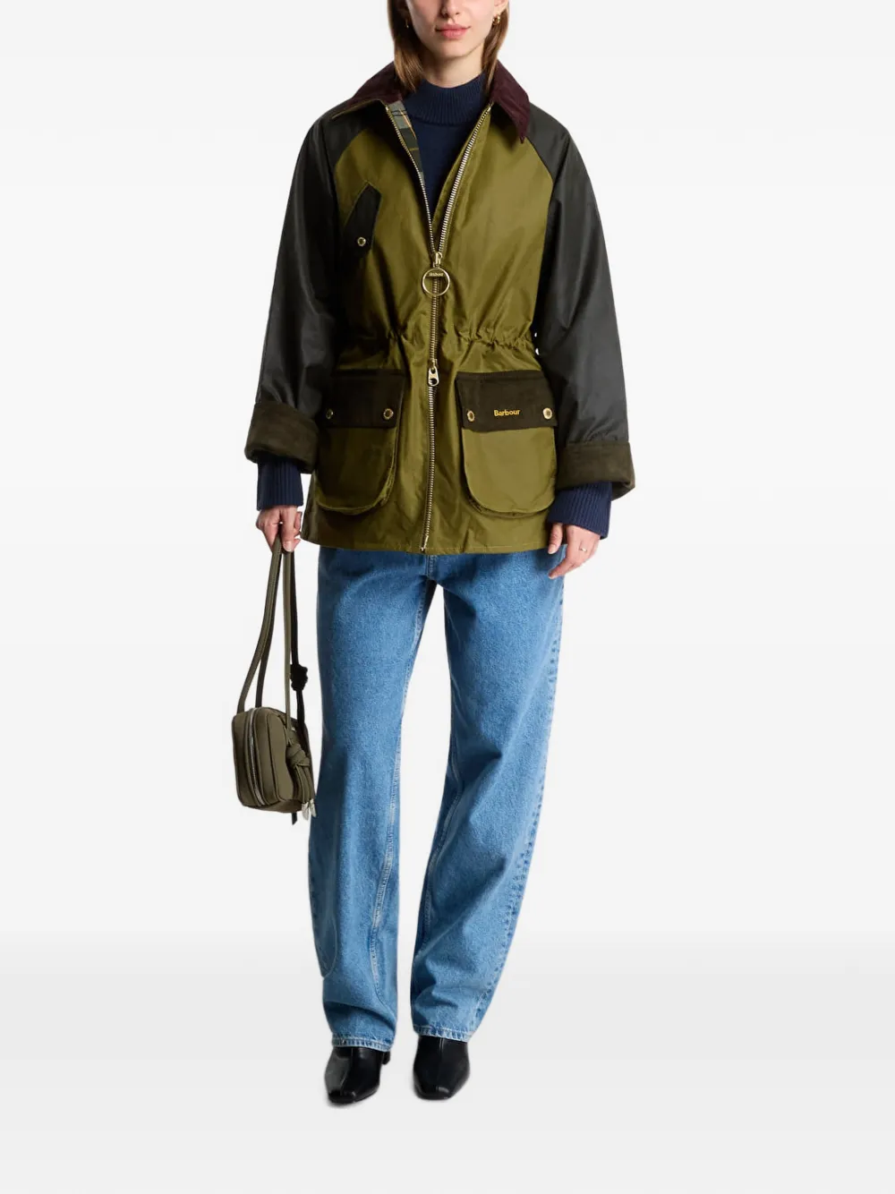 Barbour Treeton waxed Jacket Groen