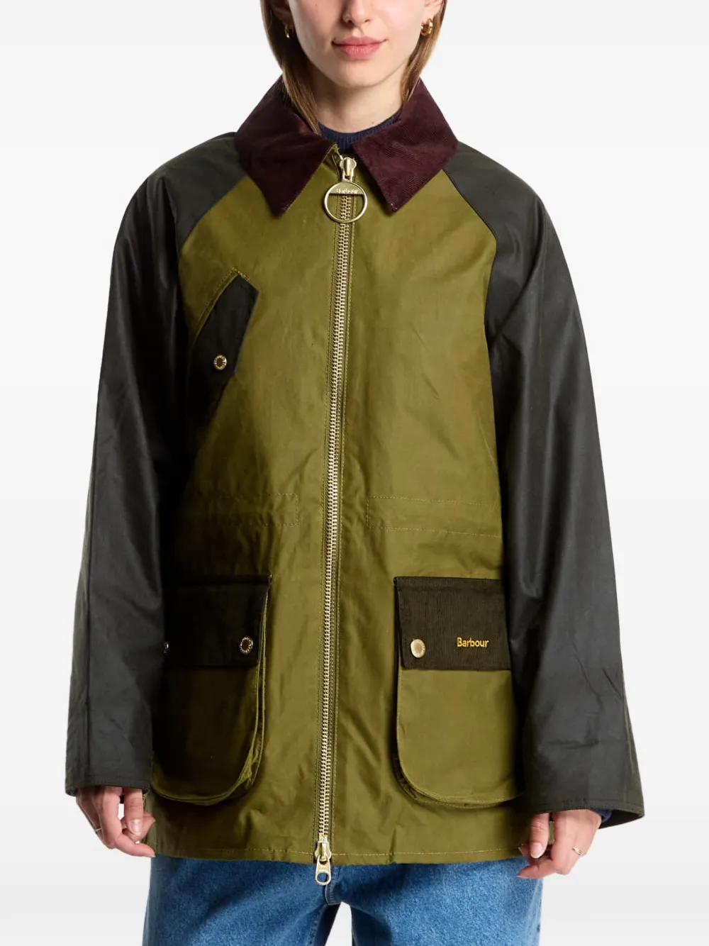 Barbour Treeton waxed Jacket - Verde