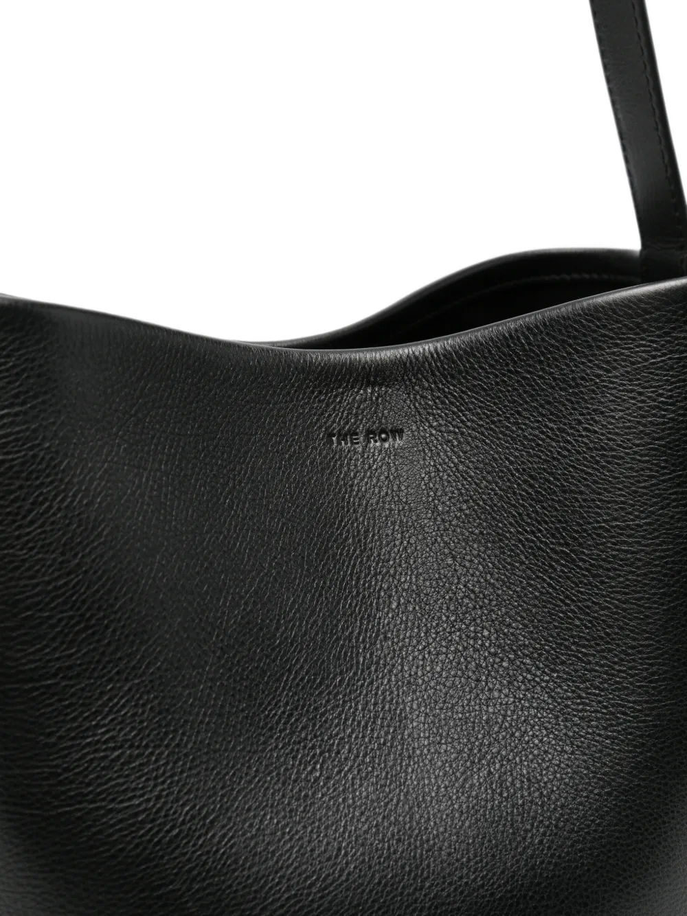 The Row medium N S Park bucket bag Zwart