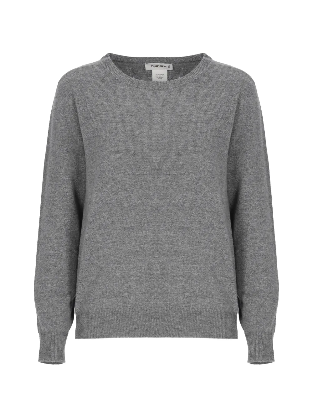 Kangra crew-neck fine-knit sweater - Grigio