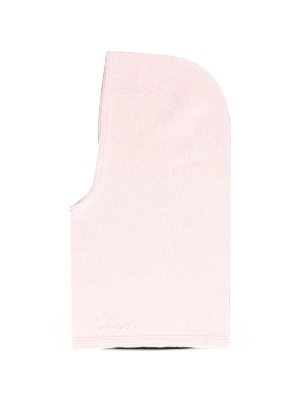 Chloé Iconic logo-embroidered balaclava - Rosa